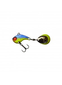 Jackall Deracoup Tail Spinner Light Blue Back Chartreuse 7/10/14g