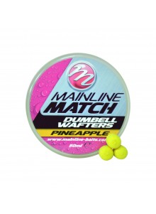 Mainline Match Dumbell Wafters 6/8/10mm - Pineapple