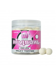 Boilies Mainline High Visual Pop-ups 12/15mm - Milky Toffee