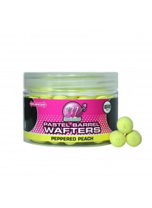 Boilies Mainline Pastel Wafter Barrels 12x15mm - Peppered Peach