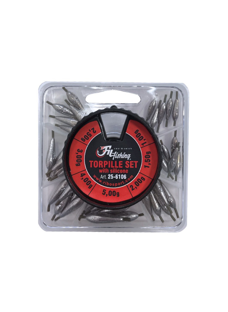 Lead set Fil Fishing with mat 1-2,5g