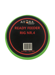 Atora Ready Feeder Rig Nr. 4 ar Feeder Gum – gatava feeder sistēma