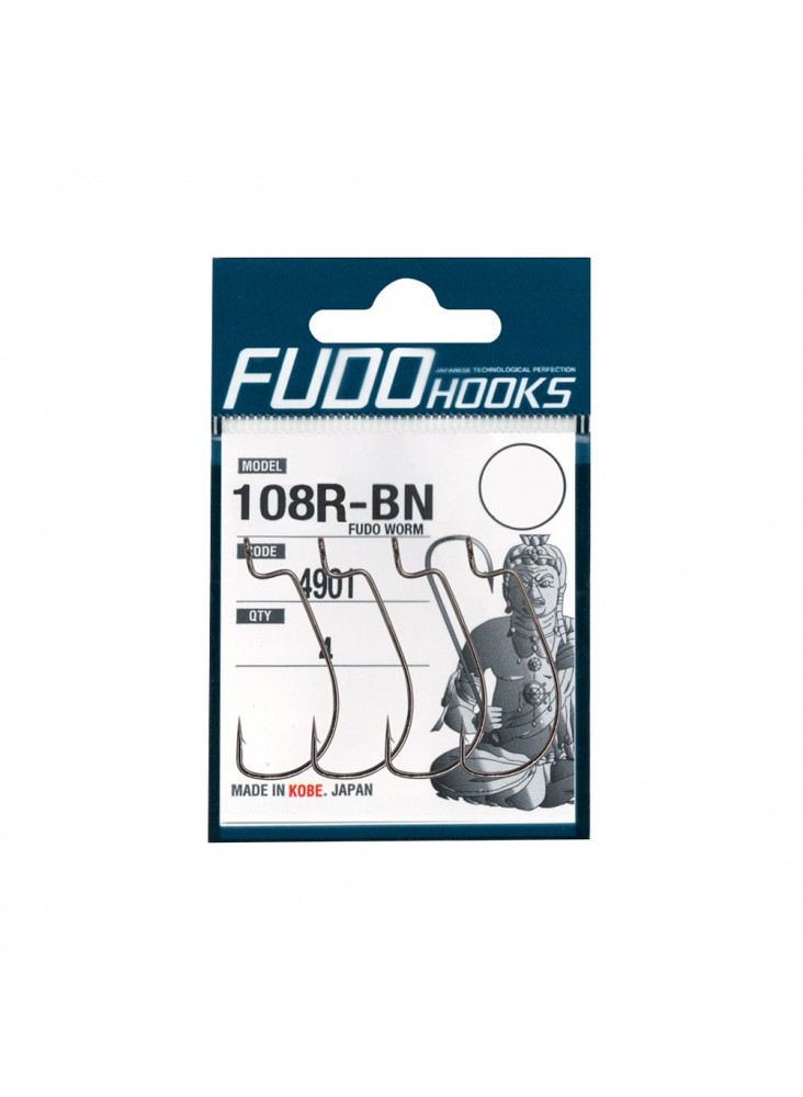 Ofsetiniai kabliukai Fudo 108R-BN