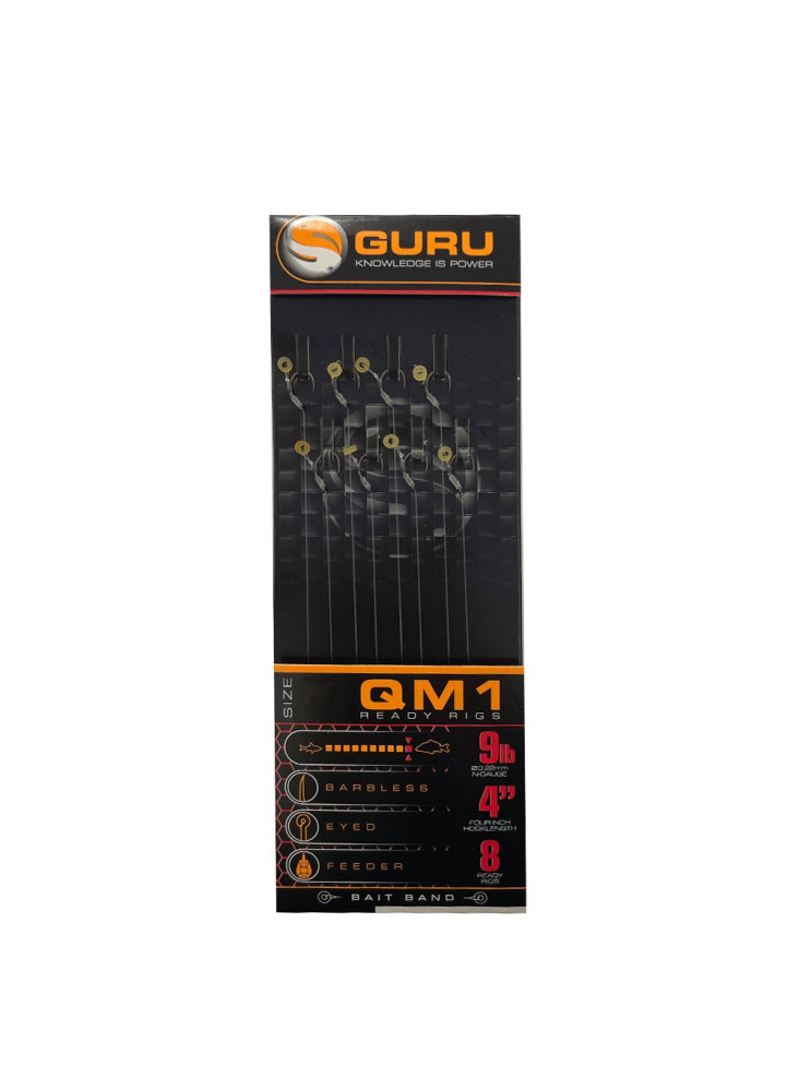 Bound hooks GURU QM1 Bait Bands