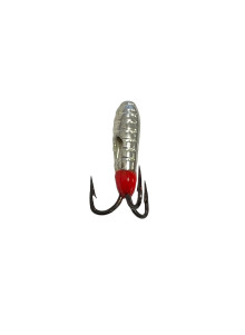 ZR Baitless Tungsten Ice Jig "Velniukas" 0.6g 1.2cm Perch Zander Pike Lure