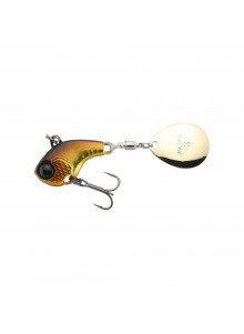 Jackall Deracoup Tail Spinner Silver Powder Gold & Black 7/10/14g
            