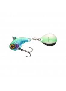 Jackall Deracoup Tail Spinner Lime Luminous 7/10/14g