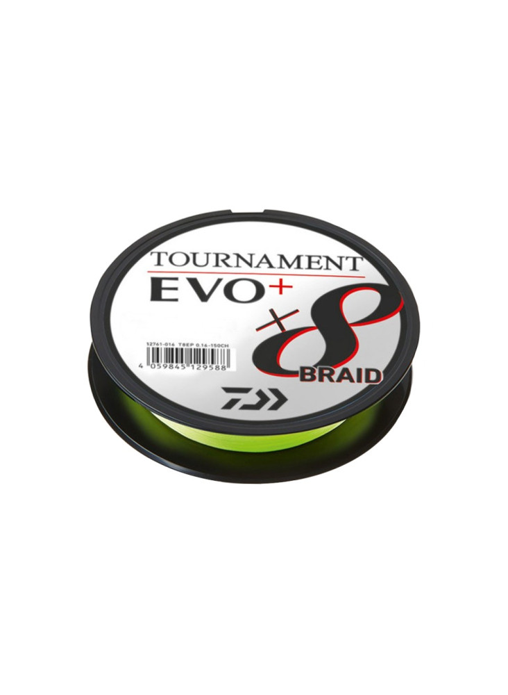 Плетеная леска Daiwa Tournament X8 Braid EVO+ 270m