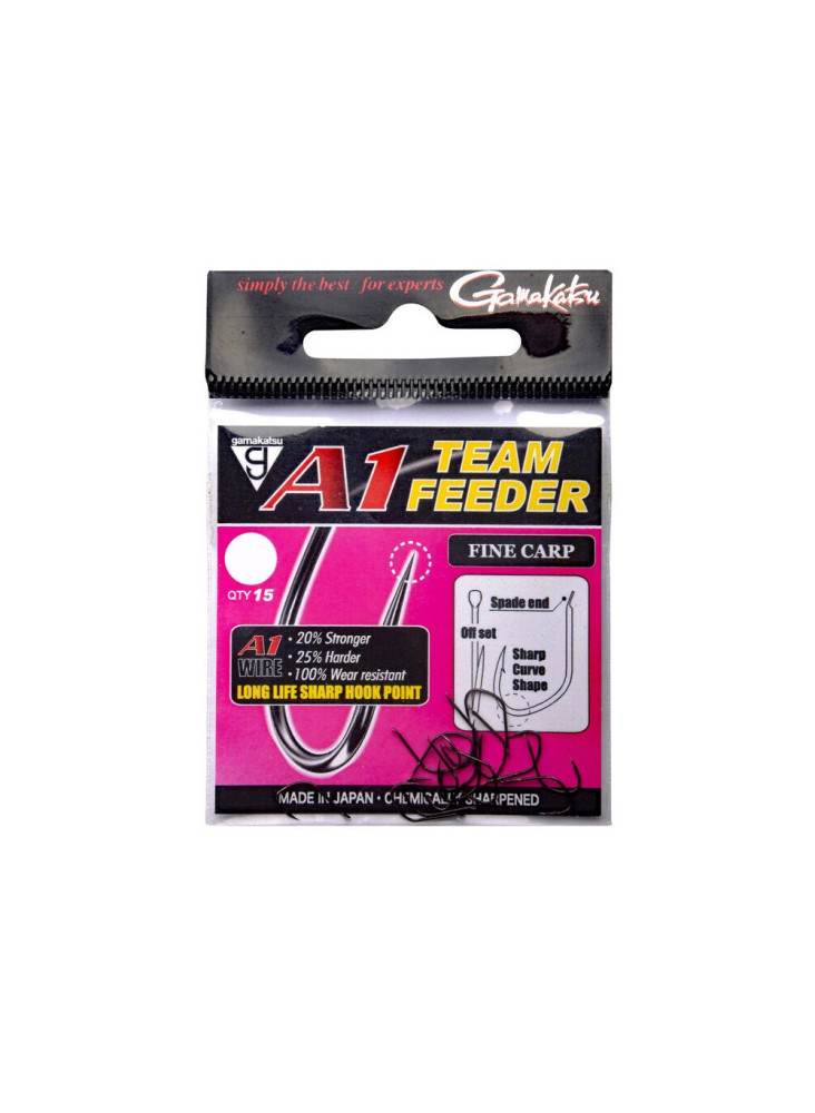 Āķi Gamakatsu A1 Team Feeder Fine Carp