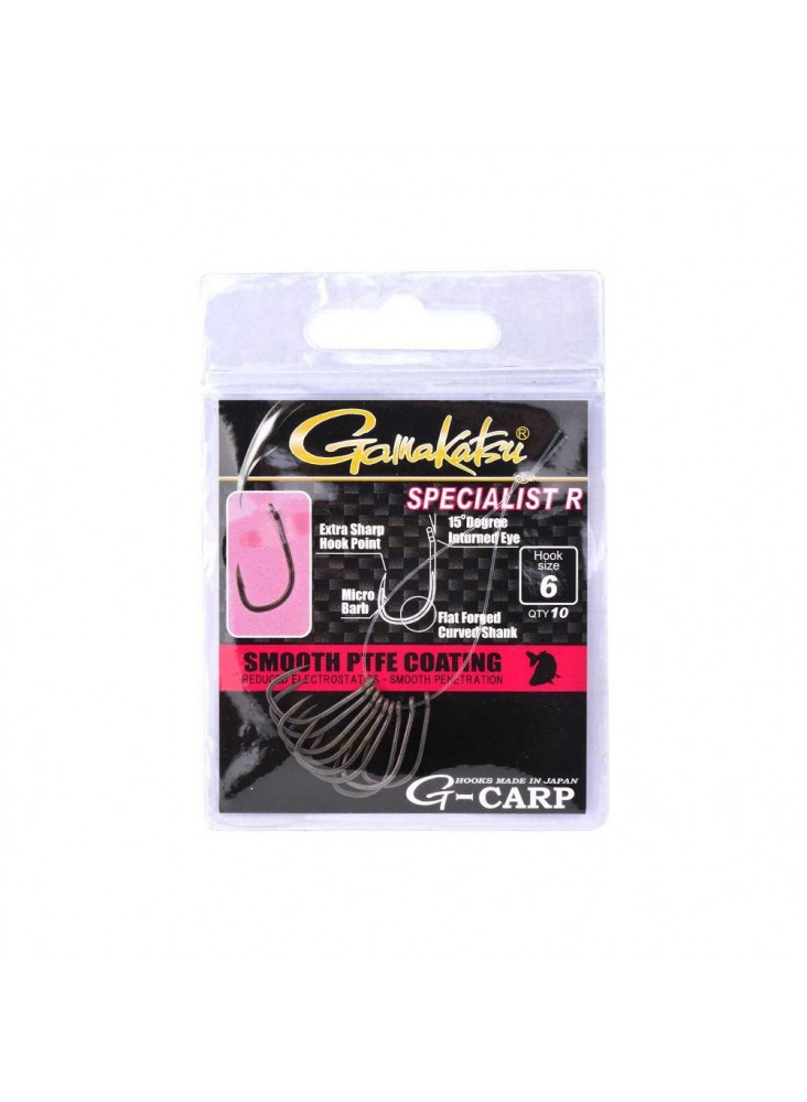 Kabliukai Gamakatsu G-Carp Specialist R