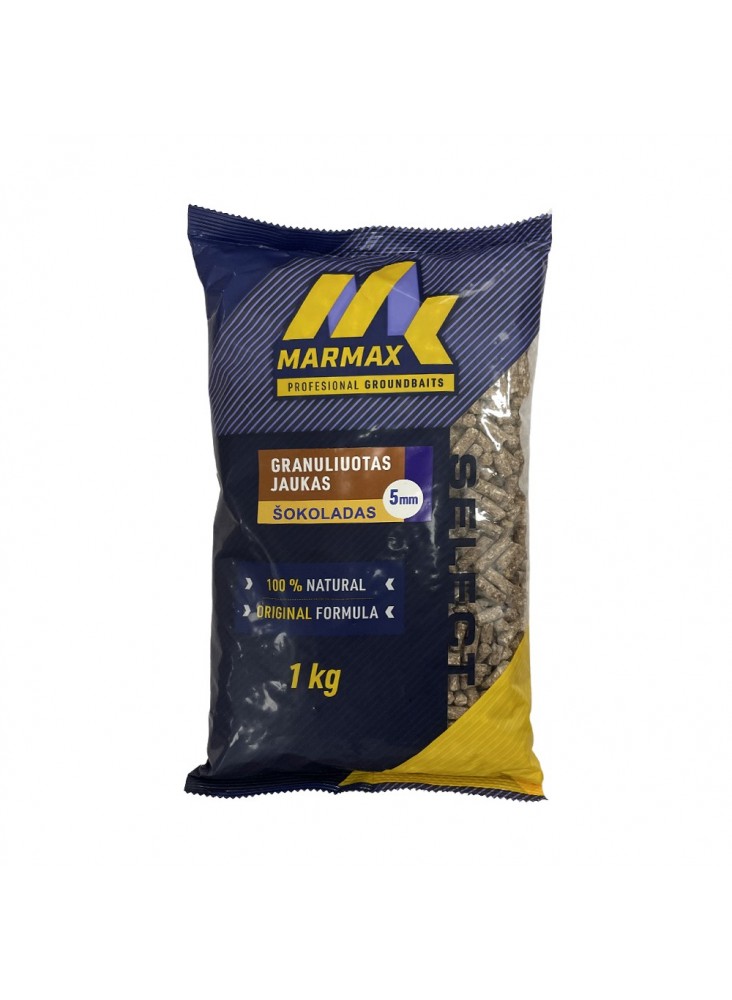 Granuliuotas jaukas Marmax Select 1kg - šokoladas