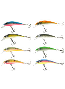 River Custom Baits Fury 5cm 4g ujuv vobler forellile - käsitöö, MUSTAD konksud