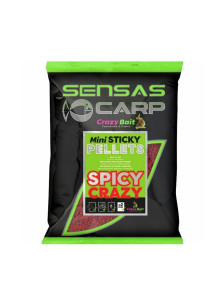 Peletės Sensas Mini Sticky 2mm 700g - Spicy Crazy
            