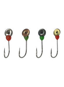 ZR Oat Hook No. 8 for Vimba Fishing – Glow Bead & Coloured Weight 0.3g