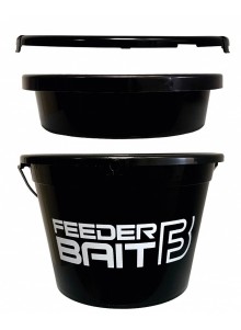 Ведро для прикормки с контейнером Feeder Bait 13L
            