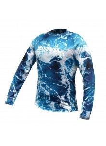 Marškinėliai Haldorado Camou Blue UV 50+
