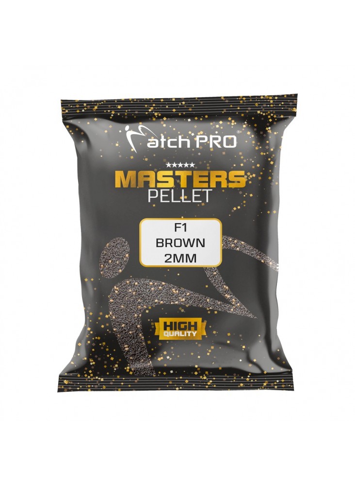 Pellets Match Pro Masters 700g - F1 Brown