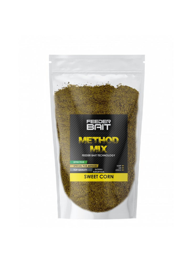 Прикормка Feeder Bait Method Mix 800 г - сладкая кукуруза