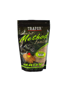Traper Method Feeder Ready 750g – valmis sööt karpkalale, linaskile, kogerile