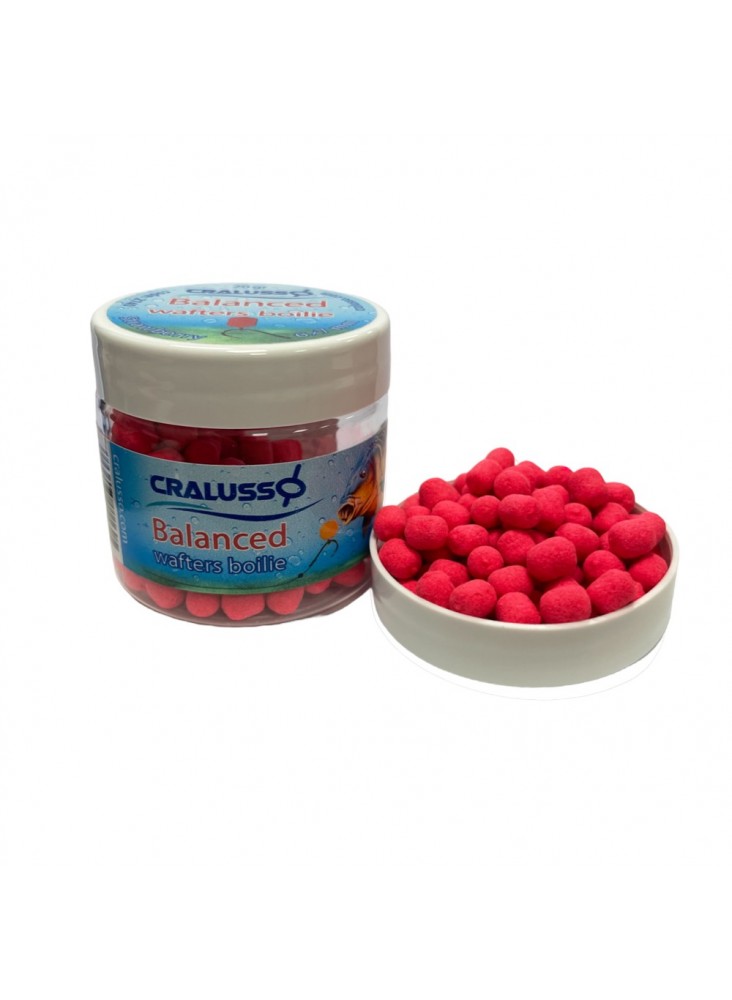 Boiliai Cralusso Balanced Wafters 6x7mm - Strawberry