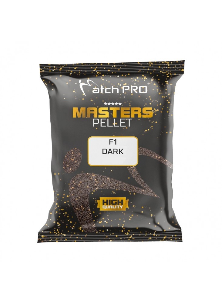 Peletės Match Pro Masters 4mm - F1 Dark