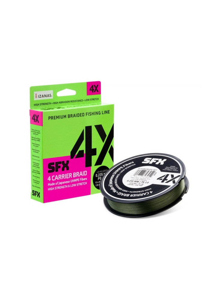 Плетеная леска Sufix SFX x4 135 м