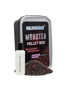 Haldorado Monster Pellet Box 400g - Squid Blueberry
            
