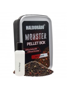 Haldorado Monster Pellet Box 400g - Hot Mango
            