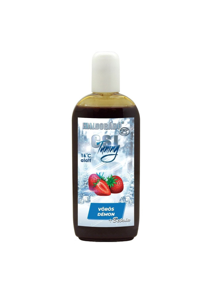 Šķidrā ēsmas piedeva Haldorado CSL Tuning 250ml - Red Demon