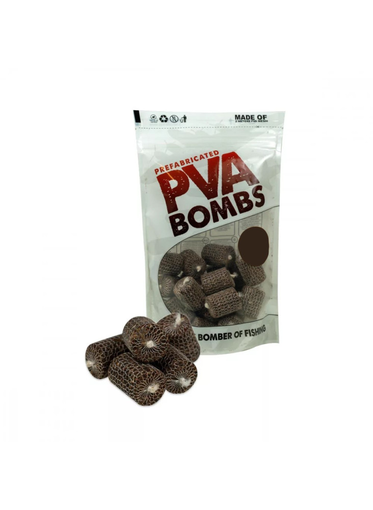 Paruoštos PVA kojinės Carp Expert PVA Bombs - Atom Pellet Mix