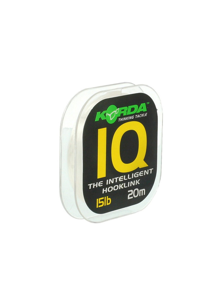 Pavediena aukla Korda IQ Fluorocarbon Hooklink 20m