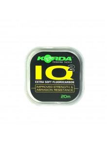 Leash line Korda IQ Extra Soft Fluorocarbon 20m
            