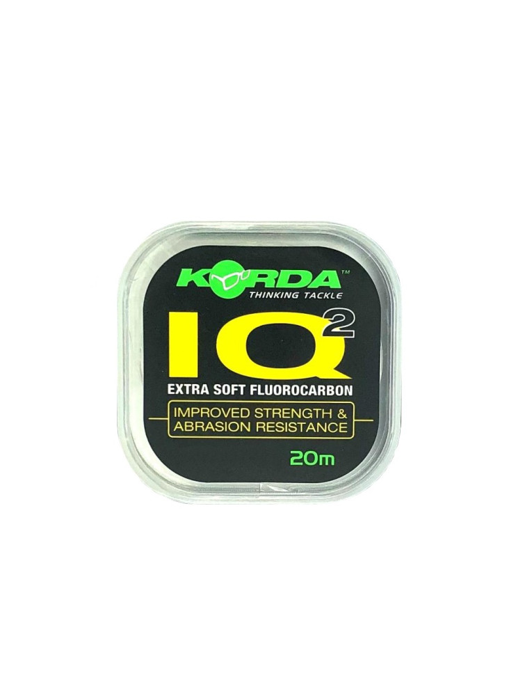 Auklas aukla Korda IQ Extra Soft Fluorocarbon 20m
