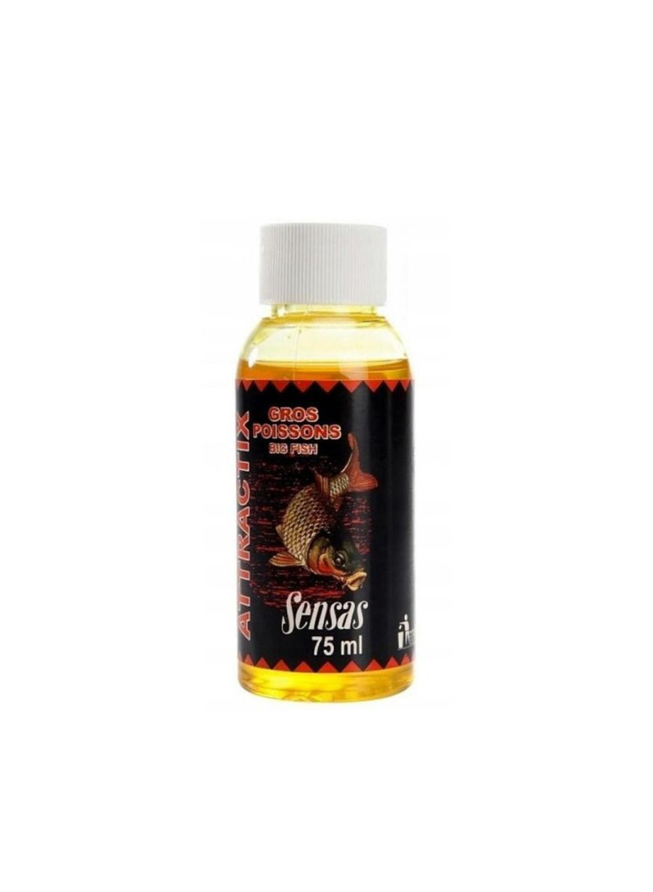 Liquid scent Sensas Attractix 75ml - Carp