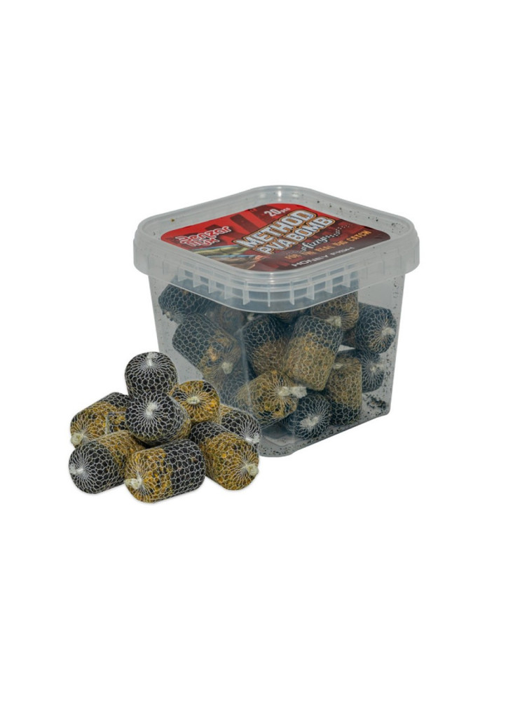 Paruoštos PVA kojinės Benzar Mix Method PVA Bomb - Honey Fish