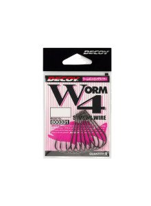 Decoy Worm 4 Strong Wire āķi mīkstajiem ēsmiem, ar rievām, dažādi izmēri