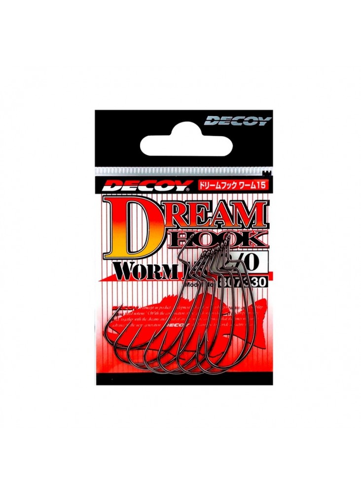Ofsetiniai kabliukai Decoy Worm 15 Dream Hook