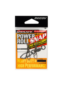 Suktukai su karabinu Decoy Power Roll Snap PR-11
            