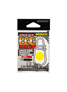Decoy Egg Snap Carp Clips In-Line Feeder Rig Connectors 7pcs Size 1-5