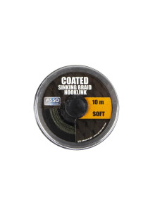 Asso Coated Sinking Hooklink Soft 10m Braided Carp Leader Line