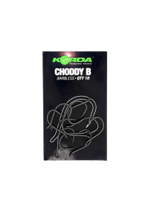 Korda Choddy B Carp Fishing Hooks Barbless Size 10 (10pcs)