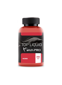 Match Pro Top Liquid 250мл Worm — жидкая добавка для прикормки и насадки