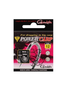 Gamakatsu Power Carp āķi karpu zvejai, bez pretdzelkšņa, 8/10/12, 10 gab.