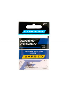 Крючки Flagman Grand Feeder Skimmer And Zope Series 1 японские с бородкой 10-14