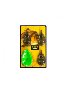 Šėryklų komplektas Method Feeder 15+20+25g
            