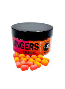 Ringers Chocolate Orange & Pink Duos 6-10mm Method Feeder Wafter Boilies
