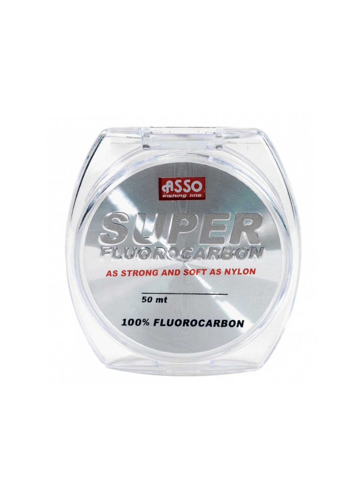 Valas pavadėliams Asso Super Fluorocarbon 50m