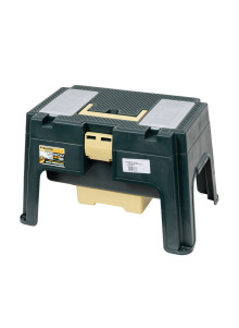Ящик Fishing Box Pratico для рыболовных снастей 46x31x30 см, прочный, сиденье