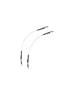 Atora Elastic Feeder Links 10см поводок с QuickSnap и вертлюжком 2шт