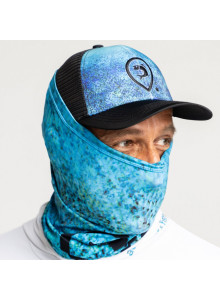 Галстук для шеи Adventer & Fishing Functional UV Neck Gaiter Bluefin Trevally
            